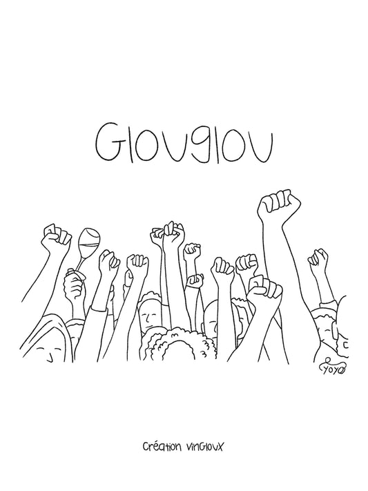 Glouglou (Noir & Blanc)